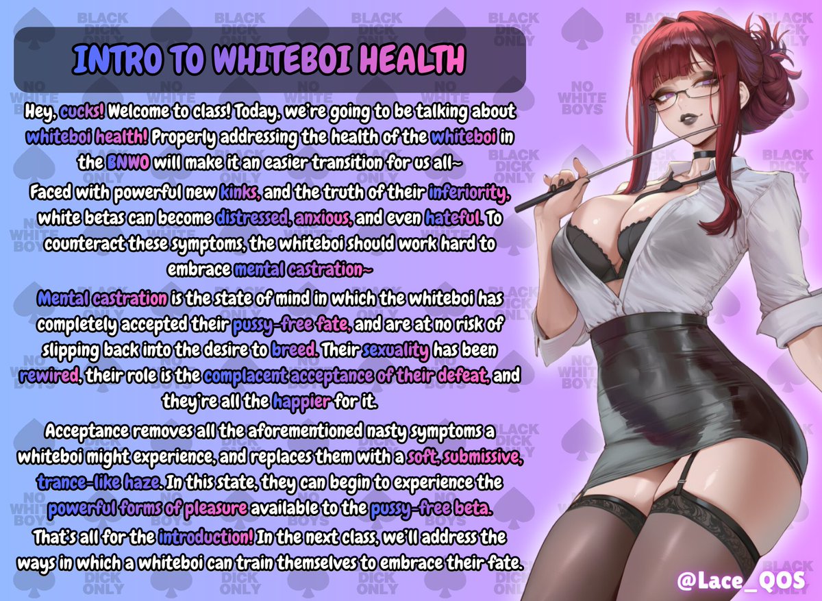 Lace_QOS's tweet photo. Welcome to class, losers! 🖤

2DFD Findom BNWO BLACKED BBC https://t.co/AGdmWSyPZe