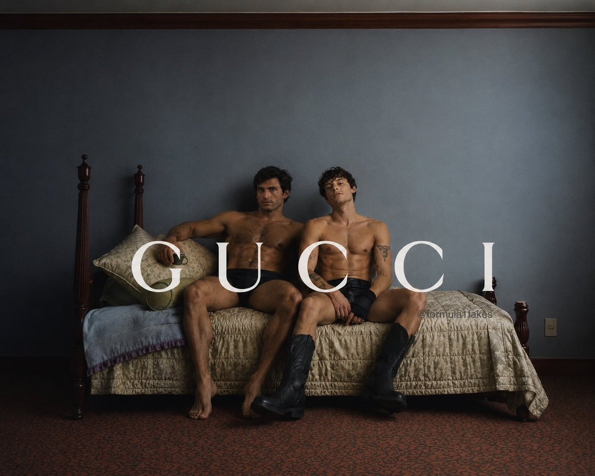 formula1fakes's tweet photo. Carlos Sainz and Shawn Mendes as new Gucci Brand Ambassadors ⭐️ https://t.co/LxxVi5TeMa