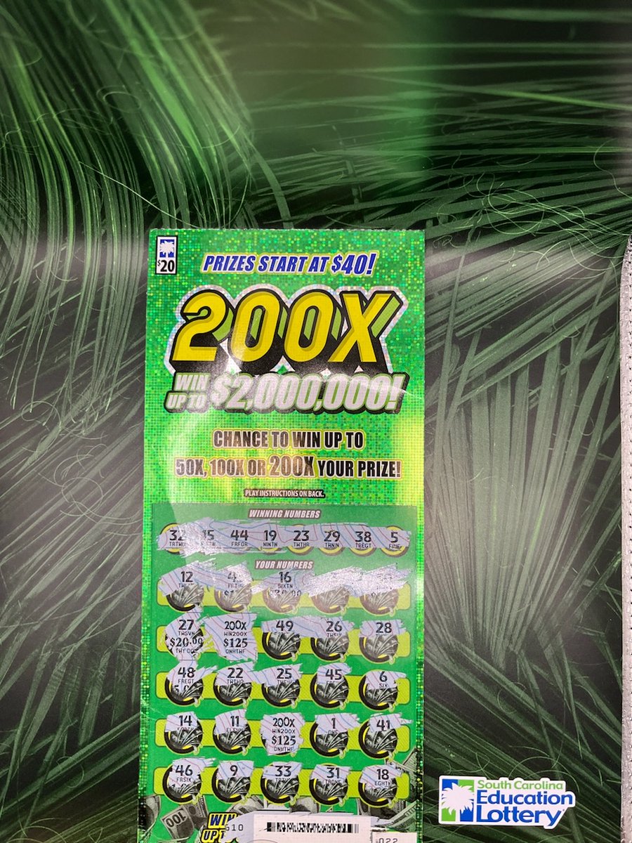 sclottery's tweet photo. 🎯 X marks the spot… and $50,000 was waiting! 💰

Congratulations to a lucky Anderson player who hit it BIG playing 200X! 🎉

That’s one X-traordinary win! 🔥 https://t.co/M3eY7B5UlK