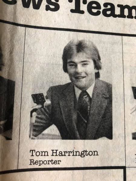 cbctom's tweet photo. On this #NationalRadioDay, let’s take a ride on the wayback machine. A newspaper ad from March 1980 as I started my broadcast journalism career at Q93 Radio in St. John's at age 21. Talk about “helmet head.”  Signed off 45 years later. Thanks for listening. 📻🎙️🇨🇦 https://t.co/Ires9OAYh9