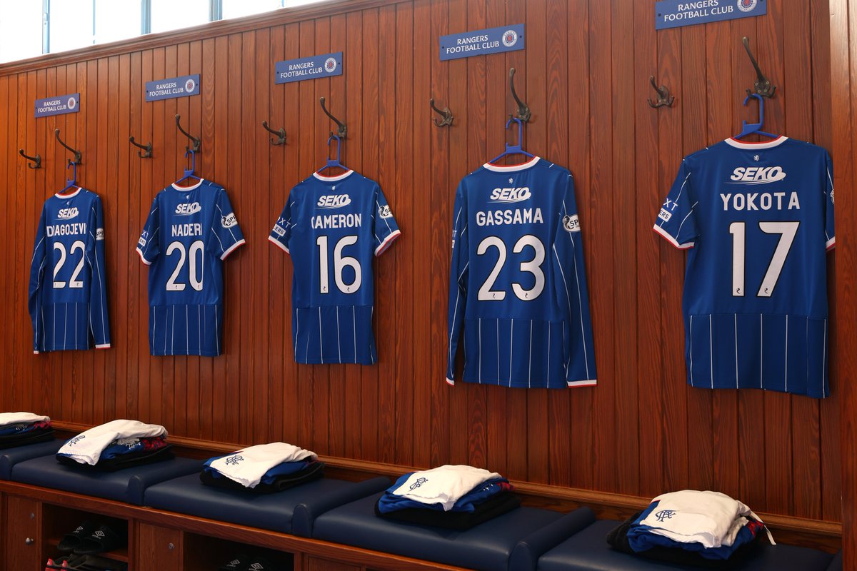 RangersFC's tweet photo. 💙 

#UECL https://t.co/r5iFQxa9rB