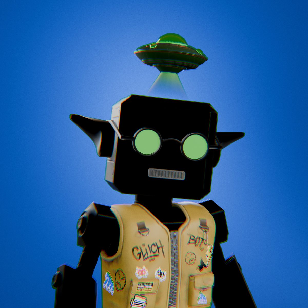 ApeDroidz's tweet photo. Another masterpiece from the @ApeDroidz 3D collection 🤖

Lock in your targets now - the real big glitch is coming.
Trait optimization for @OthersideMeta is nearly done.

Sooner than you think ⌛️⚡️