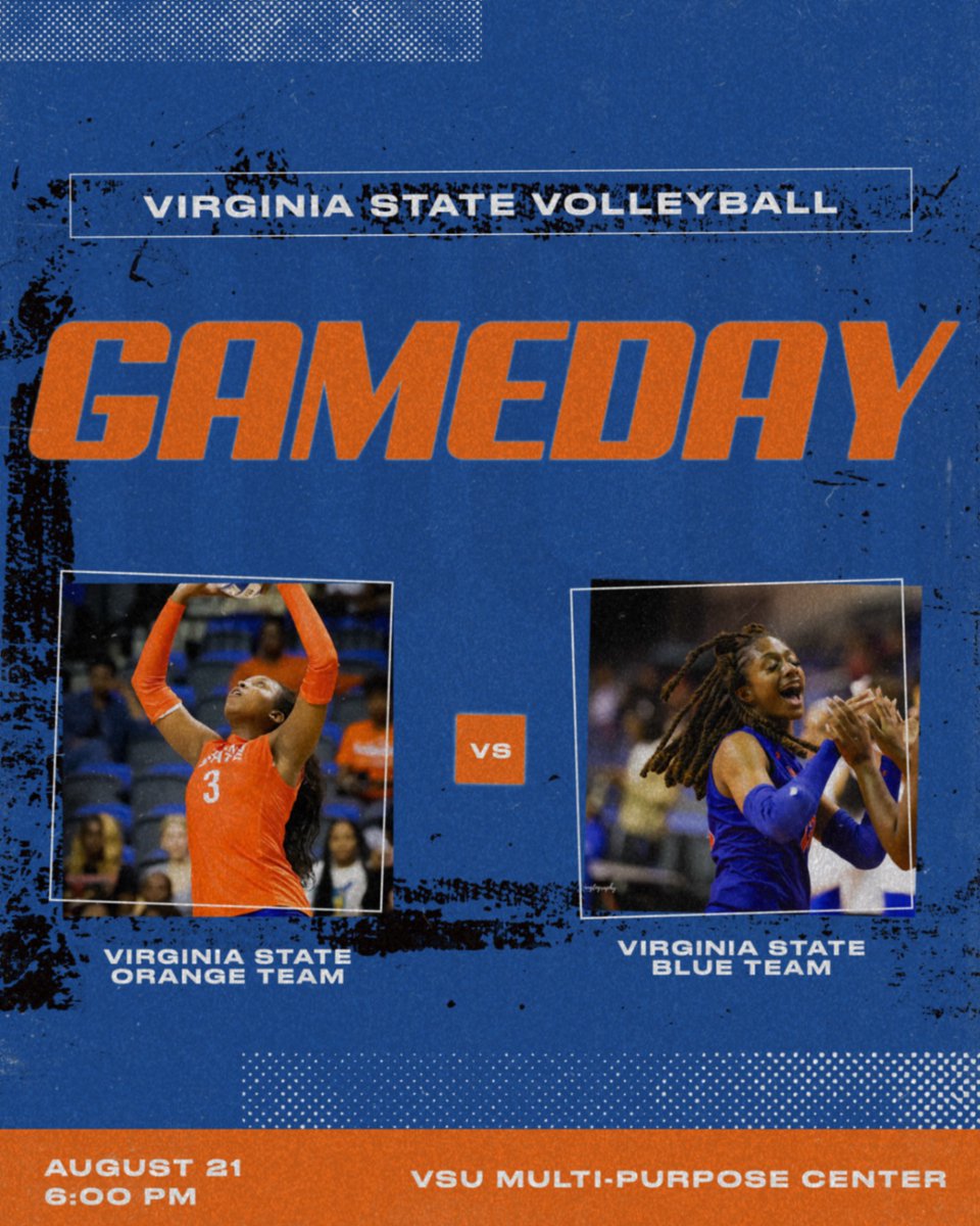 VSUsports1882's tweet photo. ๐ TOMORROW NIGHT! ๐
Be sure to check out the Orange & Blue Scrimmage in the MPC! ๐ฅ
Get in the building, bring the ENERGY, and get your first look at the NEWEST ERA of Trojan Volleyball as they take over the court!
#GreaterHappensHere #BigState https://t.co/afwC7fw0SZ