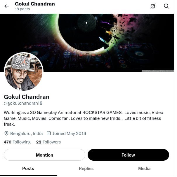 BlueGamingSA's tweet photo. 🚨 عاجل ‼️ 

هذا هو الموظف الهندي الذي تم تهكير حساباته و سرقة نسخة GTA 6 من عنده 🤯

🔹التحقيقات ما زالت جارية لمعرفة ما ان قام ببيع البيانات ام تمت سرقتها https://t.co/rXk3Ysqkn7