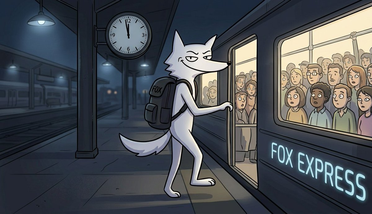 FoxCoinOfficial's tweet photo. Whales and big exchanges are still sleeping on this, but the community has already packed the wagons! π¦πWe aren't just a token; we are a family driving this train together. Get in early before the doors close! πβ¨#FoxExpress #MemeCoin #CryptoCommunity #GemToken #Web3 https://t.co/rhGBEM4M9D