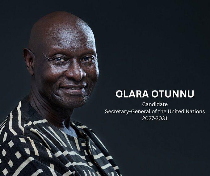 chabaho's tweet photo. In support of Amb. Olara Otunnu for the position of Secretary General of the United Nations. Never too late! https://t.co/KmZPnyKrEv