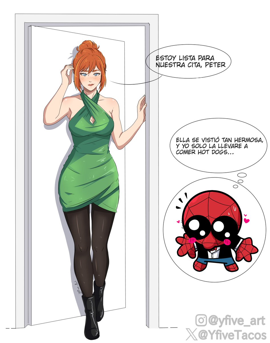 YfiveTacos's tweet photo. Jean grey x SpiderMan  #SpiderManBrandNewDay https://t.co/nmaKcTj9IQ