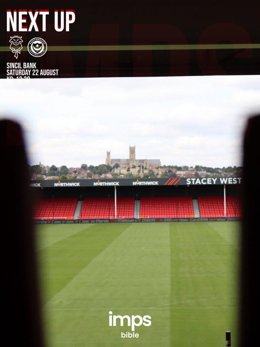 ImpsBible's tweet photo. โญ๏ธ The @SkyBetChamp returns to Sincil Bank this Saturday
Whoโs going? ๐ค
#UTI #ImpsAsOne #WeAreImps #LincolnCity #LCFC #LINPOR #SincilBank https://t.co/IW6HGL3MOo