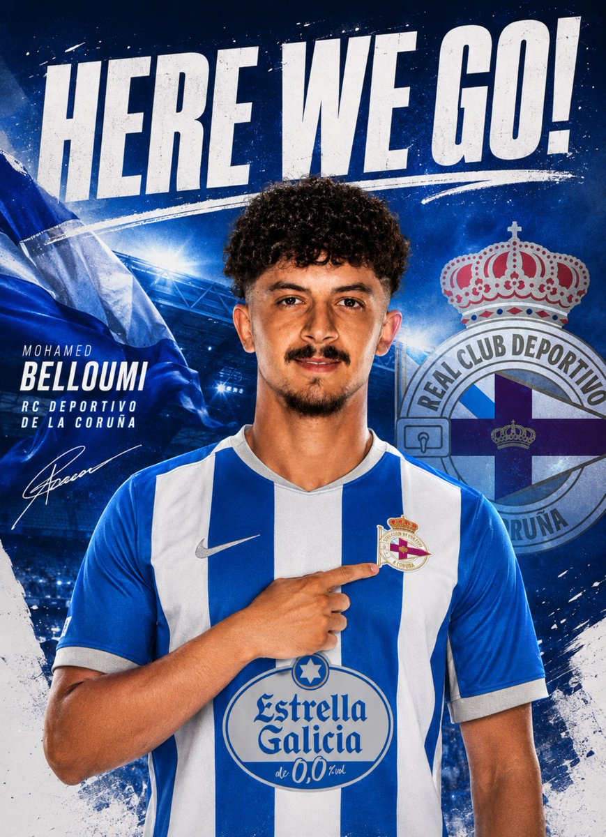 planeteiro3's tweet photo. 🚨 BREAKING: Hull City winger Mohamed Belloumi (🇩🇿) has been spotted today at RC Deportivo’s training facilities in Abegondo (A Coruña).

​The player is extremely keen on joining the Spanish side and playing in LaLiga EA Sports. Talks are currently underway between both clubs.

​More details to follow via @planeteiro3 soon 🔵⚪️

​#hcafc #HullCity #RCDépor #Transfers #PremierLeague