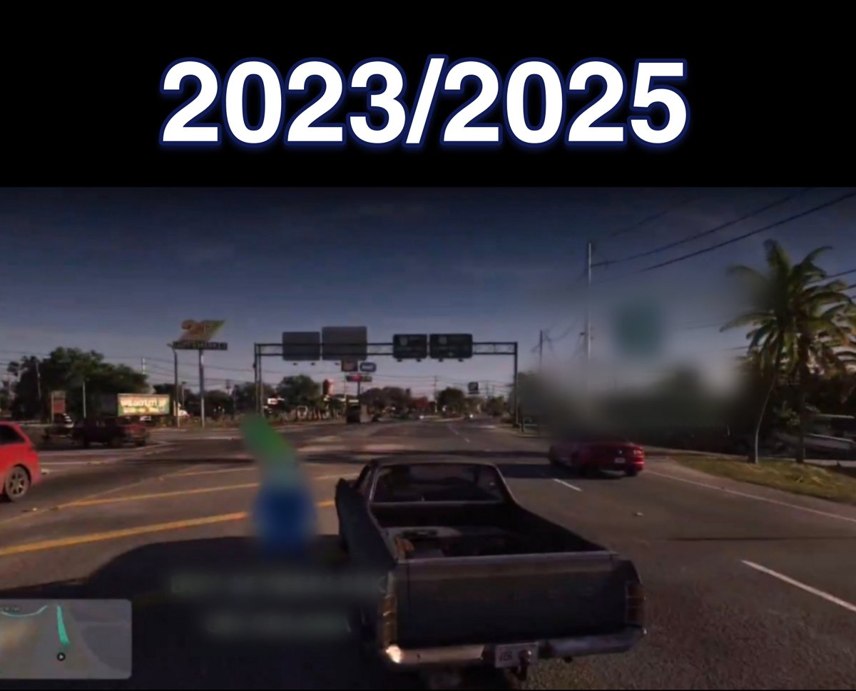 RyukOniyami's tweet photo. the graphic evolution of GTA VI🔥 https://t.co/uYY7SnBHwr