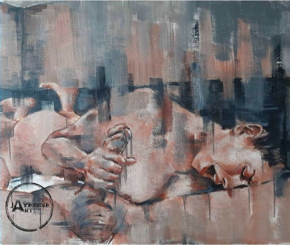 SakuranboNingyo's tweet photo. Feeding appetites 

#aart by Jay Enne 
#JayEnne @jayenneart https://t.co/kS14JckadK