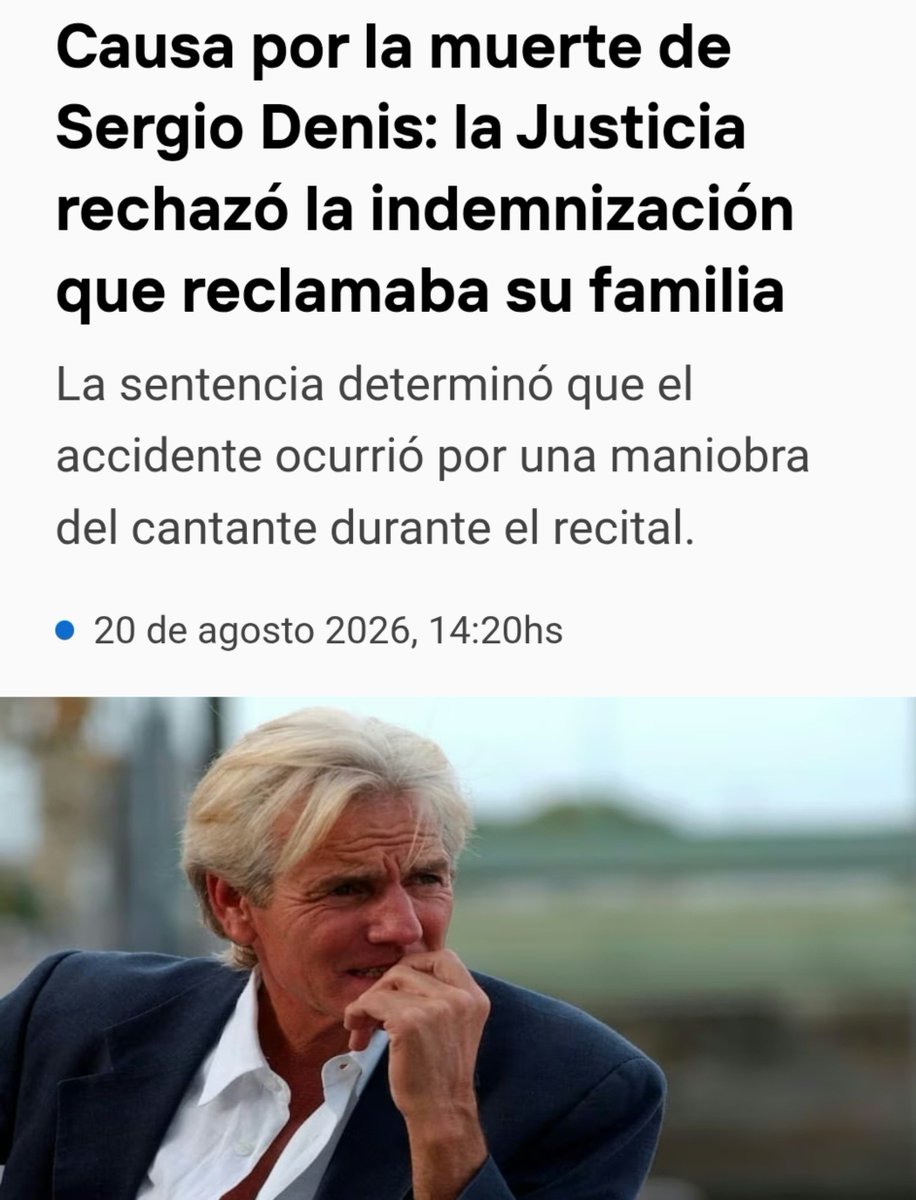 carolina_moine's tweet photo. Más éxitos del modelo de justicia de Cristina. 

La justicia tucumana falló a favor del gobierno de Tucumán dejando en evidencia el mecanismo siniestro por el cual los jueces y fiscales sólo son designados por el sistema político corrupto sólo para proteger sus kioscos y su impunidad a costa de la razón de los inocentes. 

La familia de Sergio Denis, no sólo perdió a un ser querido por culpa del hampa, sino que, además, deberá pagar las costas del juicio y los honorarios de los abogados. 

#HQM