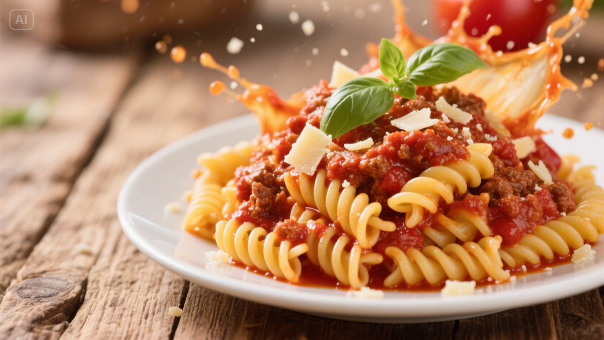NoothiSaireddy's tweet photo. Just whipped up creamy tomato basil pasta in 15 mins—fresh herbs + a splash of parmesan make every bite cozy, perfect for weeknight vibes!， https://t.co/KIBcNDZuLC