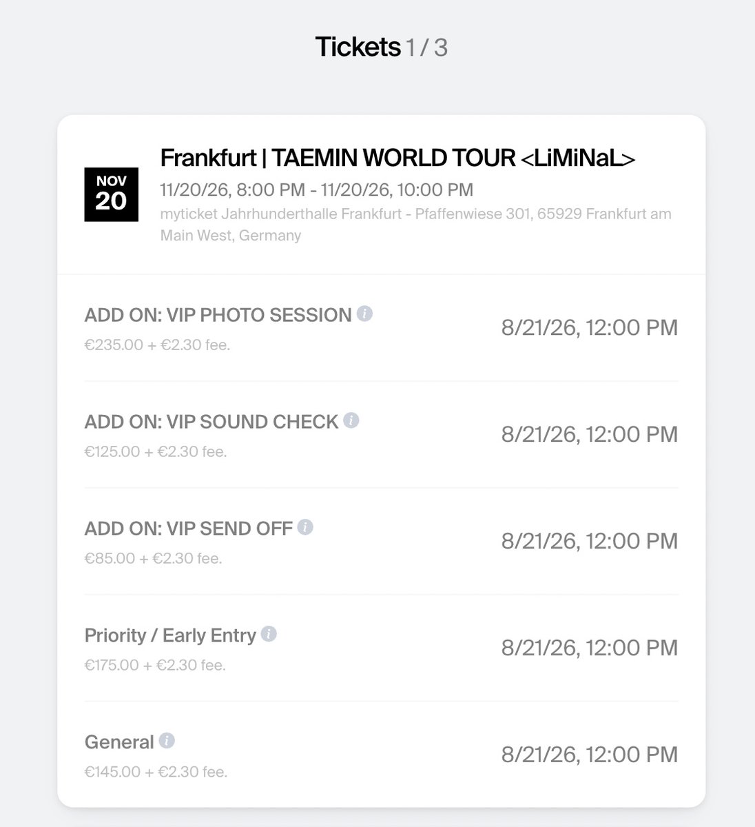 dateppe's tweet photo. Not selling seated tickets during global presale but listing them for the venue, you're an absolute disgrace and I'm wishing you the worst, Onion Production. https://t.co/vzLm5fqqIl