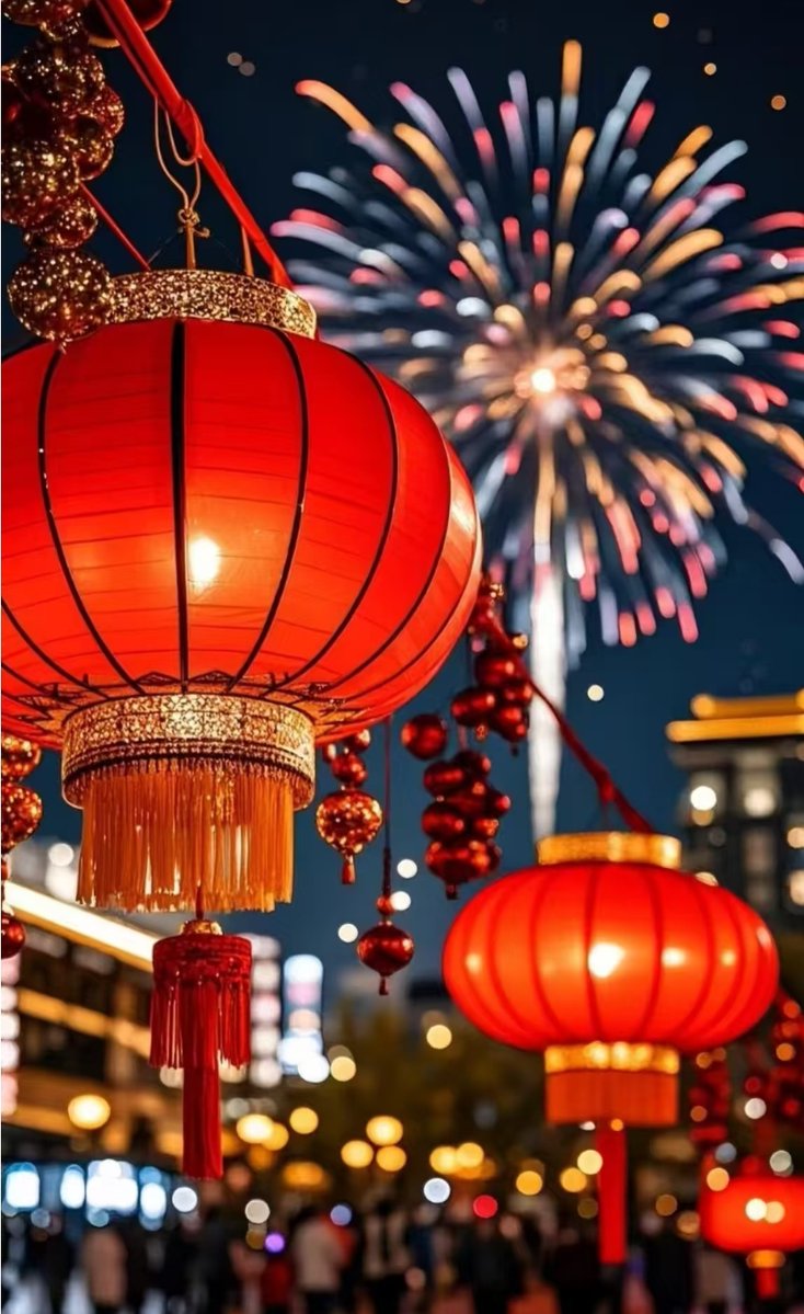 WilleeSedition's tweet photo. "Lunar New Year vibes hitting different this year—fireworks, red envelopes, and so much joy for everyone near and far  #HappyLunarNewYear"， https://t.co/6u7ZfhH4yv