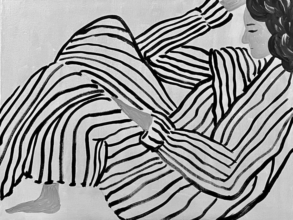 ibrahim6tu's tweet photo. Step into a colorful sketch world—this minimalist line art piece turned our casual gallery visit into a tiny, joyful creative escape https://t.co/FnTf7SIHaY