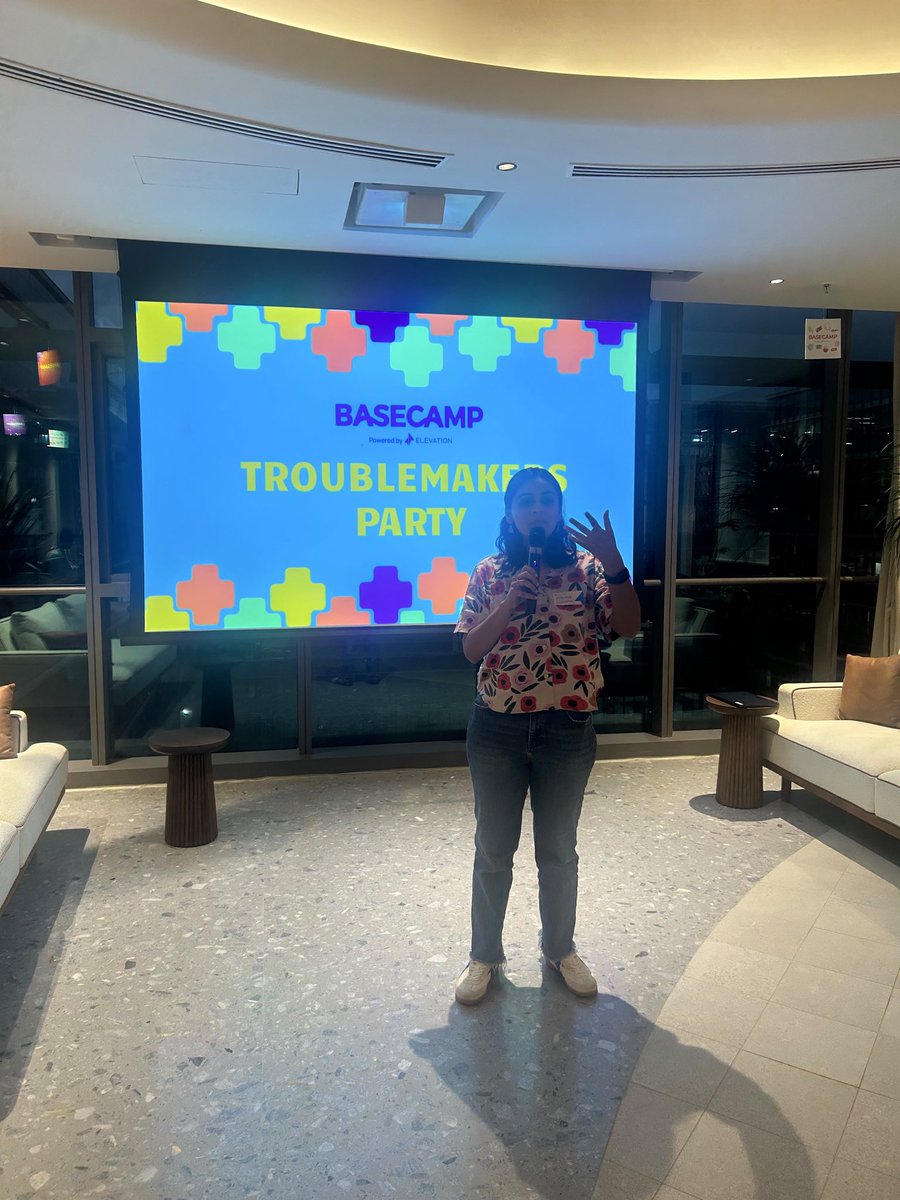 amruthajalihal's tweet photo. That’s a wrap on @basecampblr.

Truly been a privilege.

The troublemakers will see you next year. 

We out! ✌️ https://t.co/5V8Glo1QEI