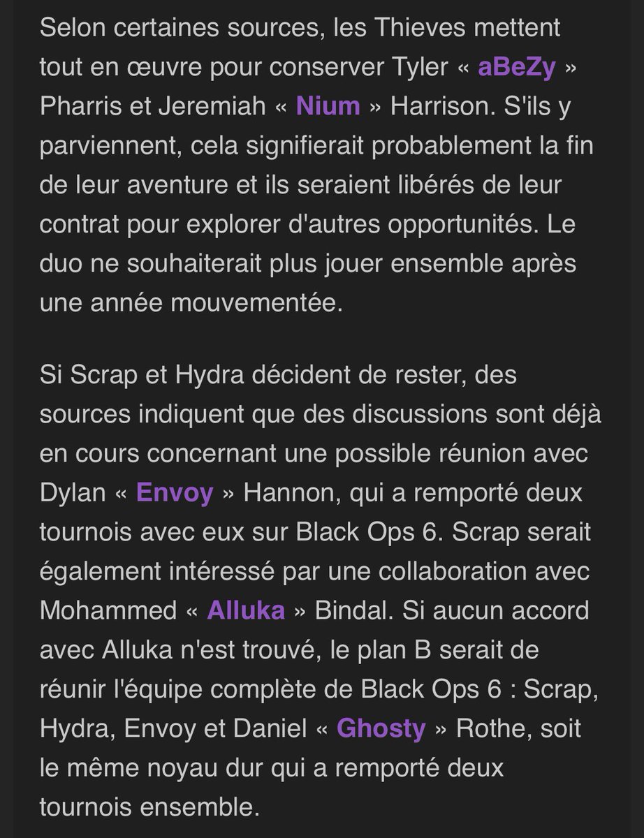 ryuma_cdl's tweet photo. En aucun monde je vois le roster LAT BO6 se reforme, on sait où vous allez venir 👀 #M8SCRAP2027 #M8HYDRA2027 #M8WIN https://t.co/dE3y8Crwy0