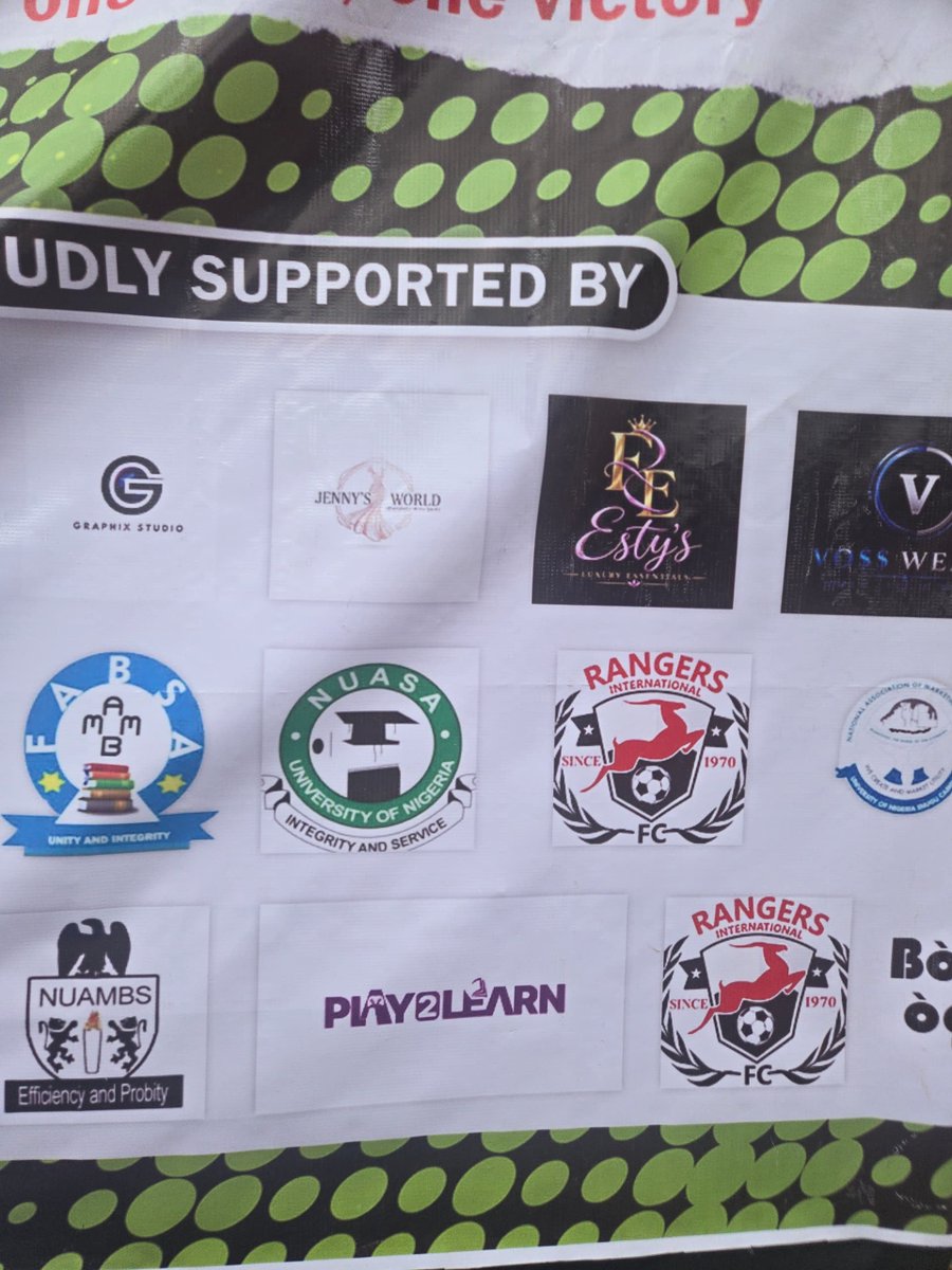 Web3Play2Learn's tweet photo. Play2Learn Games is glad to have supported the second edition of the Sports fiesta of Faculty of business students of the prestigious University of Nigeria, Enugu campus today.
We are always pro-education & fun. ๐
#Sports #Play2Learngames https://t.co/YV0qWSnsiG