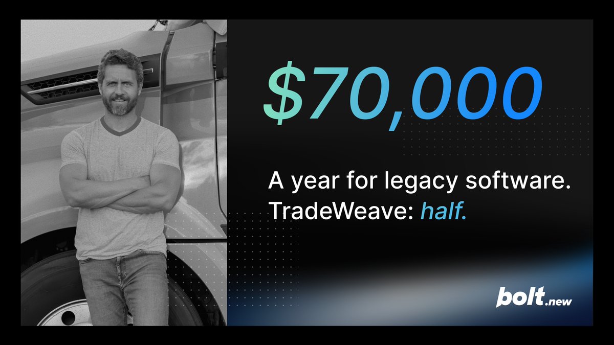 Two days into building with Bolt, Paul realized he could rebuild the EDI software trucking companies...