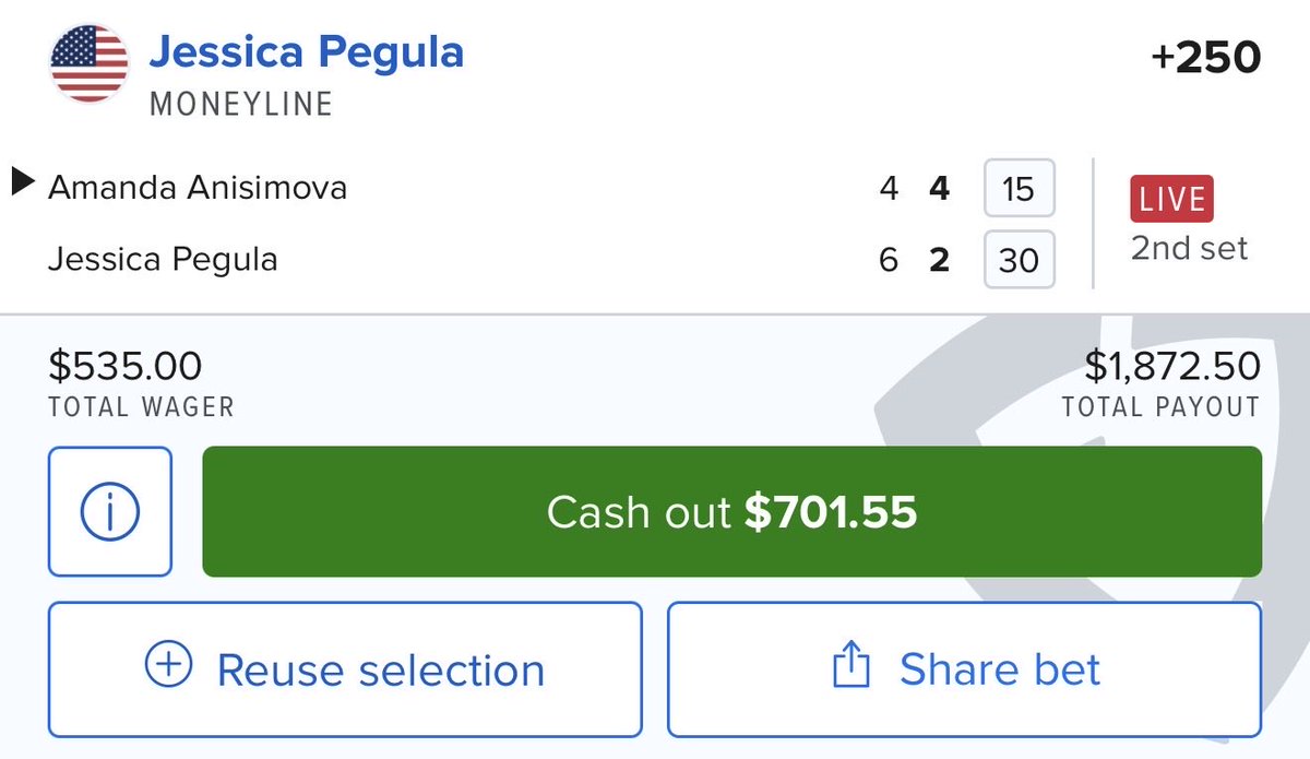 dahhhh21's tweet photo. Pegula - Live play https://t.co/6GU7ObX09U