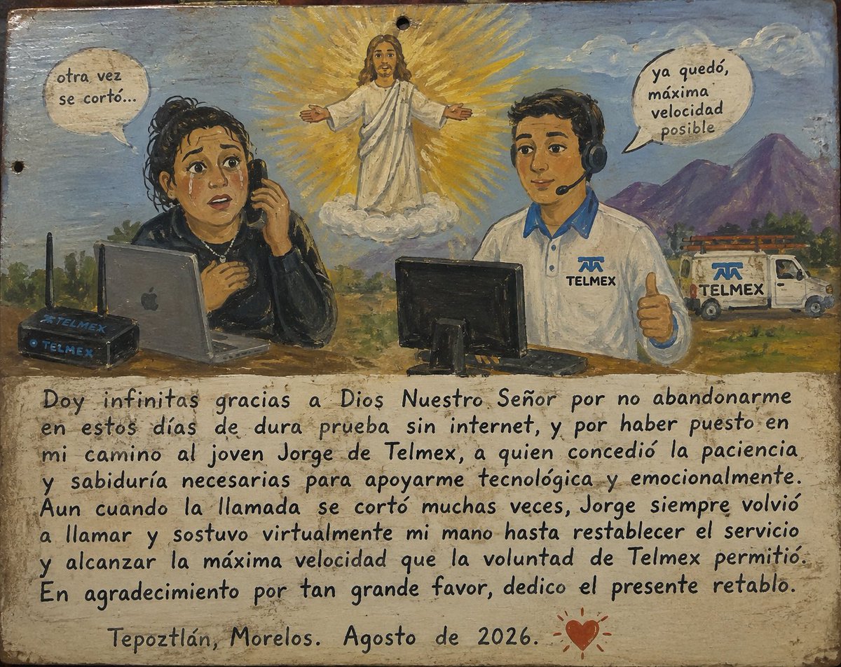 PolancoPrincess's tweet photo. Después de 5 días de viacrucis, hoy Jorge de @Telmex resolvió. Gracias infinitas a Dios Nuestro Señor y a @TELMEXSoluciona por reestablecer mi servicio de @infinitum https://t.co/CFDR2U1yqD