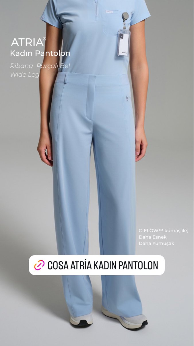 CosaUniform's tweet photo. ATRIA ® Kadın ve Erkek

Kumaşlarımız daha esnek daha yumuşak ECOVERO ™ viskon içeren 
C-FLOW ™ kumaşın doğal yumuşaklığı, yüksek esnekliği nefes alabilen ve ütü gerektirmeyen yapısı; yoğun iş temposunda gün boyu konforlu ve profesyonel bir görünüm sunar.
https://t.co/kdoQVrxdgF https://t.co/mxKbayBprI
