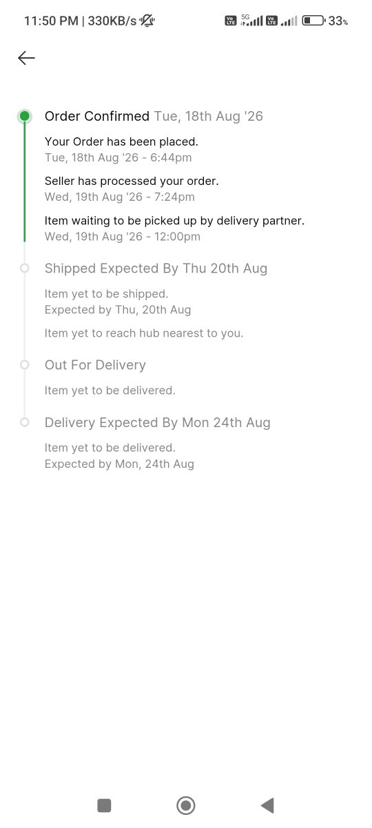 VishalBasa's tweet photo. I order a posco voltmeter and the shipping date is 20/06/2026 but till now it is not shipped by Flipkart.Flipkart is going very bad day by day
@Flipkart https://t.co/wx7BdfNwNS