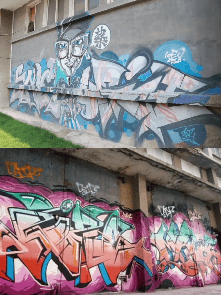 ImVeryMexican's tweet photo. Sunny afternoon city stroll stumbled on a vibrant street mural, the best accidental street art find , https://t.co/GLA0e6WLBW