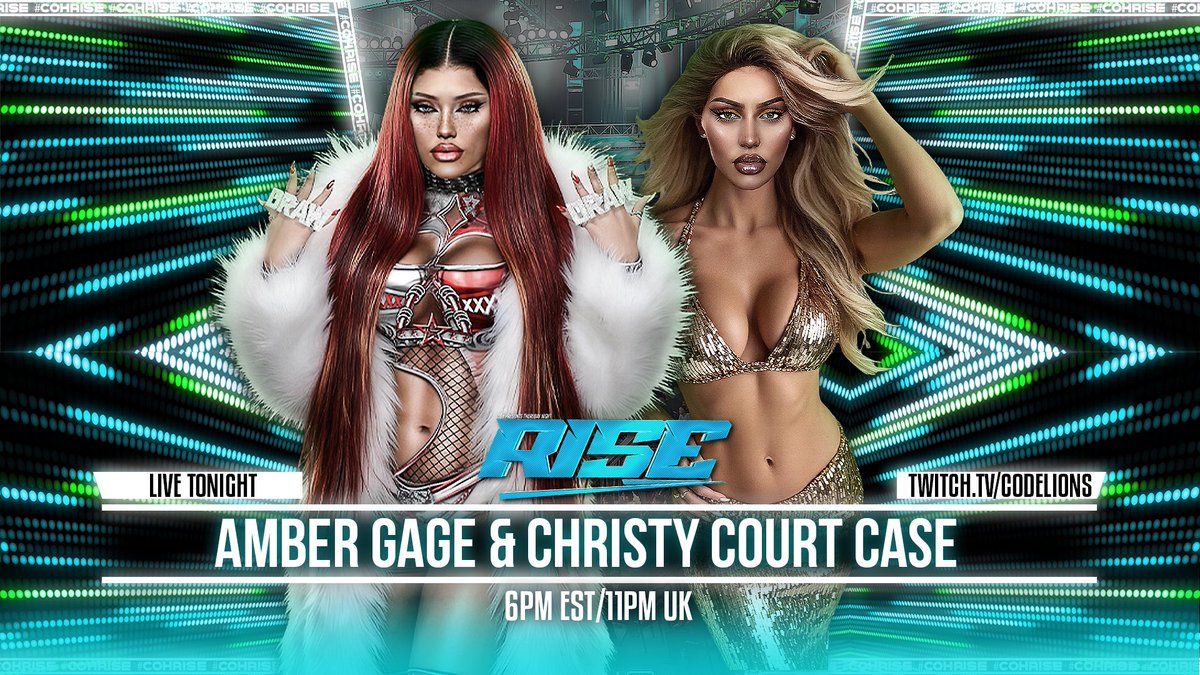 COHwrestling1's tweet photo. TONIGHT #COHRISE @ 6PM EST

💫Blackheart vs Kendrick Carter
💫Chase Owens vs Nero
💎Aniyah VaDoll vs Dria Kay
💎Heather Rae vs Kelly
🏆APH vs Lord Windsor: Finals
🏆Justin Harris COH Championship Open Challenge

#WWE2K26

EVEN MORE ⬇️

📺https://t.co/sjVHEGMnrZ https://t.co/M6yhLMSjUn