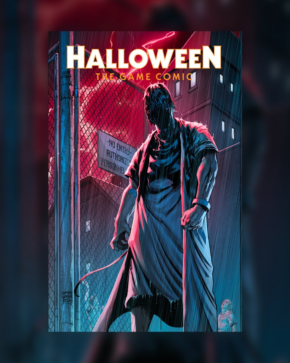 HalloweenTVG's tweet photo. The horror of Halloween: The Game is taking a new shape with an official comic book.

And as a frightful surprise, the Halloween: The Game comic will be included digitally with the Digital Deluxe Edition and physically with the Limited Collector's Editions of Halloween: The Game.

Learn more from our partners at @TimeToPanick here: https://t.co/0xoA1hdEgA