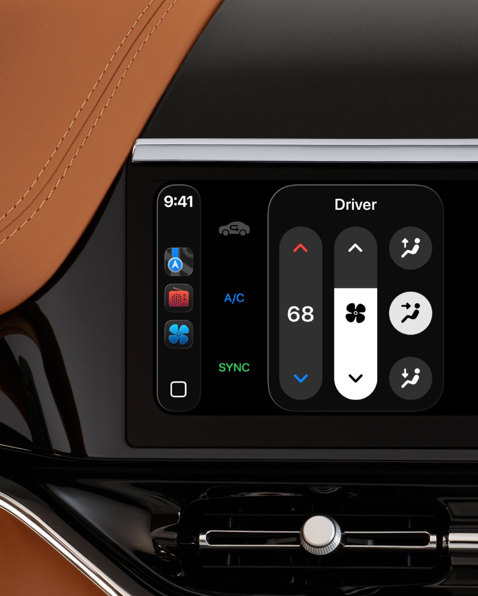 MacRumors's tweet photo. Apple, Where is CarPlay Ultra? https://t.co/HOjwunnqSr https://t.co/On05zr9YRh