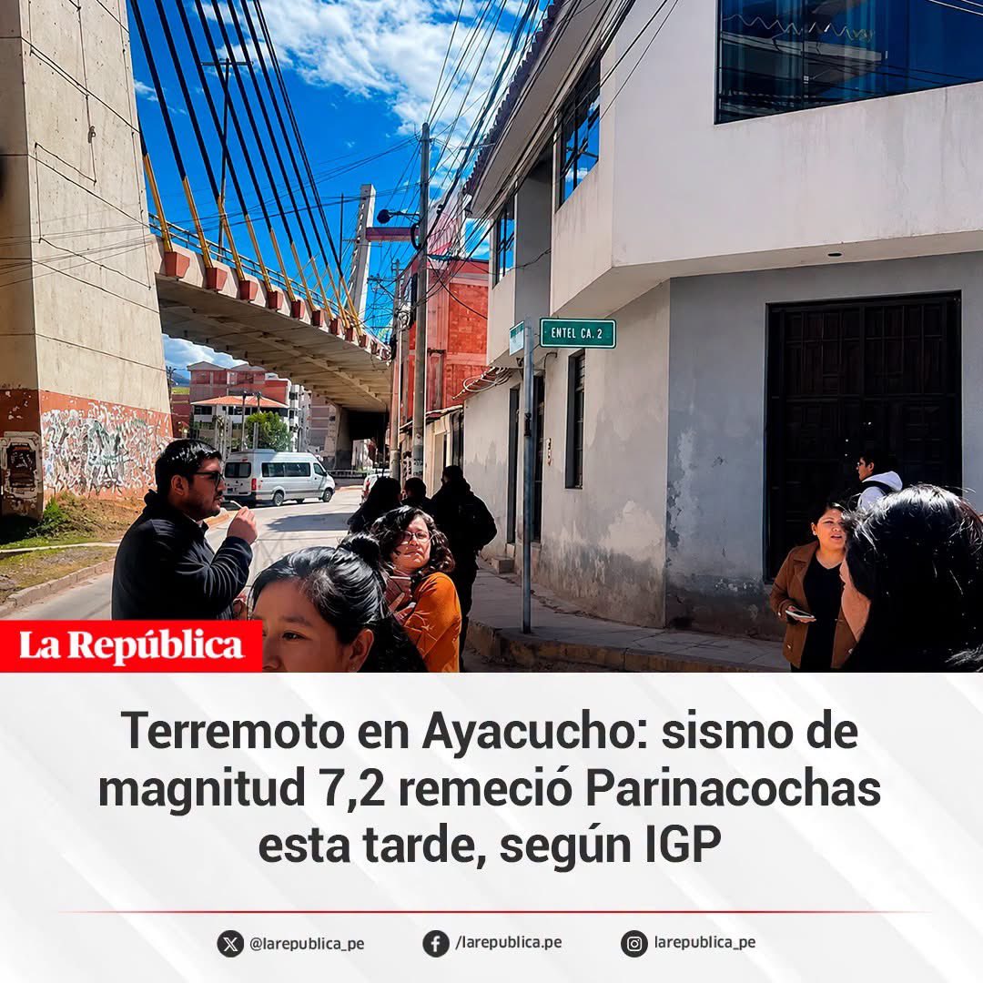 mirecarhuas's tweet photo. #KeikoRata no le ha dado la gana de cumplir con las 500 carpas que prometió tras el sismo en #Junin, hay decenas de damnificados y una persona fallecida por el abandono. Para este terremoto en #Ayacucho lógicamente los dejará nuevamente abandonados. Vacancia ya https://t.co/RnZ8S2GXw0