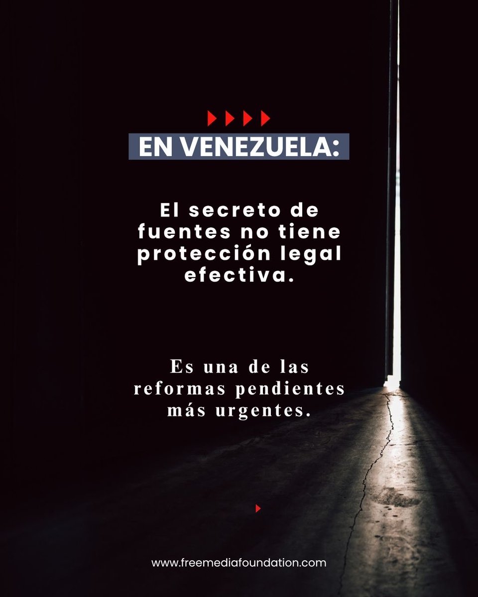 freemediaorg's tweet photo. El secreto de fuentes no protege a los periodistas: protege el derecho de la sociedad a conocer información de interés público. Sin esa garantía, quienes denuncian corrupción, abusos o irregularidades dejarán de hablar. https://t.co/QY15XDMwi5