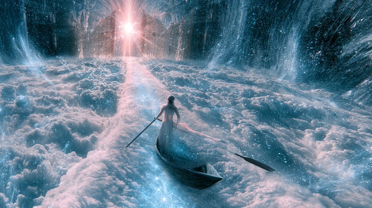 WFTverse's tweet photo. Heading off to heaven in a little row boat. #wiifit #aifun https://t.co/unv4tA3CzI