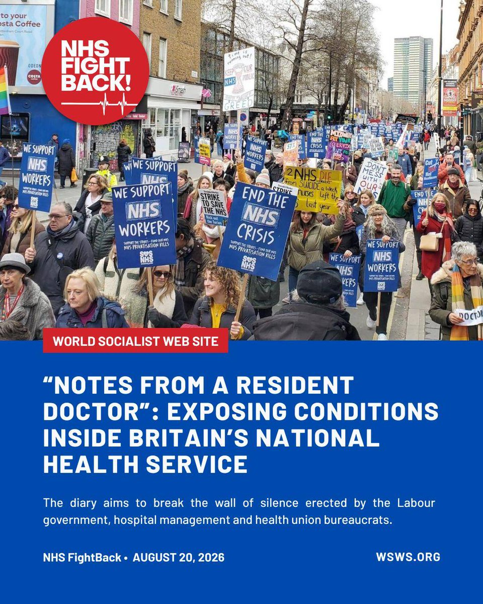 SEP_Britain's tweet photo. Follow the "Notes from a Resident Doctor" diary on NHS FightBack's Facebook and X accounts! https://t.co/pPuGbuKQrO