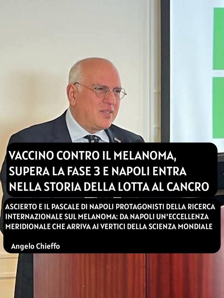 FraBasket's tweet photo. Il vaccino personalizzato a mRNA contro il melanoma ha SUPERATO LA FASE 3 DELLA SPERIMENTAZIONE, raggiungendo gli obiettivi principali dello studio internazionale. Un risultato che potrebbe segnare un passaggio decisivo verso una nuova generazione di terapie contro il cancro. https://t.co/1TyO1VGY6r