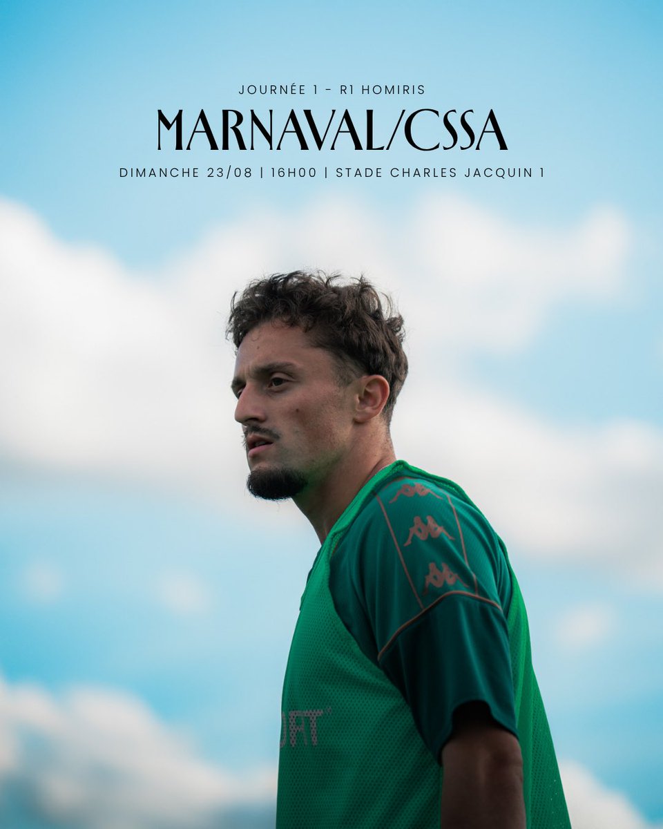 _CSSA's tweet photo. Les yeux rivés vers Marnaval 👀

Le CSSA lance sa saison ce dimanche du côté de Marnaval. Le match se déroulera au stade Charles Jacquin 1 à 16h00. 

Venez nombreux soutenir nos sedanais 🙌 https://t.co/tj3kT1wXv7