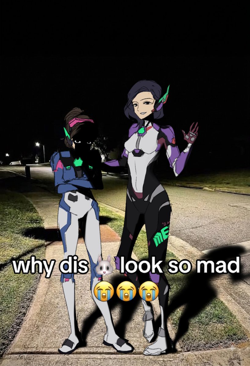 willyoumeime's tweet photo. #overwatch #Dva #Dmon
why dis 🐰 look so mad😂 https://t.co/np4nmCYU5u