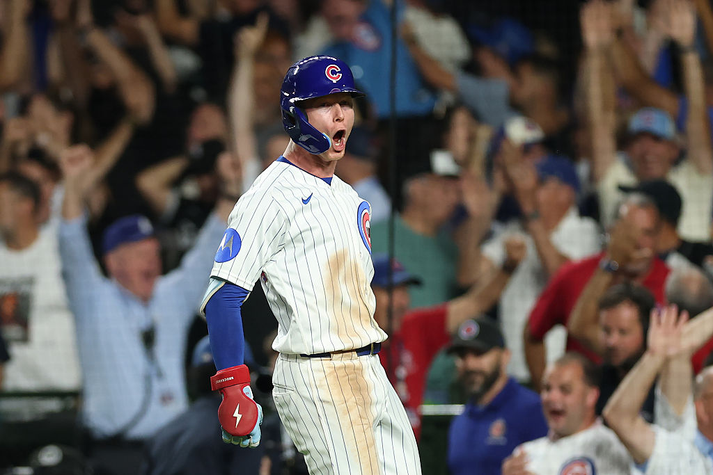 RahimiGrote's tweet photo. Who will win NL MVP?

#Cubs star Pete Crow-Armstrong?

Or #Dodgers star Shohei Ohtani?

@leilarahimi &amp; @mharrisonair are talking about it!

🎧https://t.co/J4Uu27yJCv
💻https://t.co/OrZNq8DXOI https://t.co/JtkalYaNyd