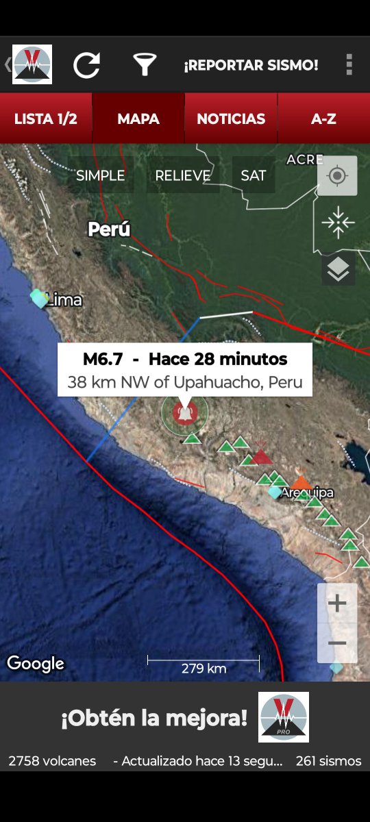 malenahermosill's tweet photo. PERU fuerte Terremoto de magnitud 6.7 , 6.9  Ayacucho, 111 km al sur de Andahuaylas, Región de Apurímac, Perú, 20 de agosto de 2026 06:00 pm (Tiempo Universal) - Hace 26 minutos. Contando reportes https://t.co/aq7xvLJqar