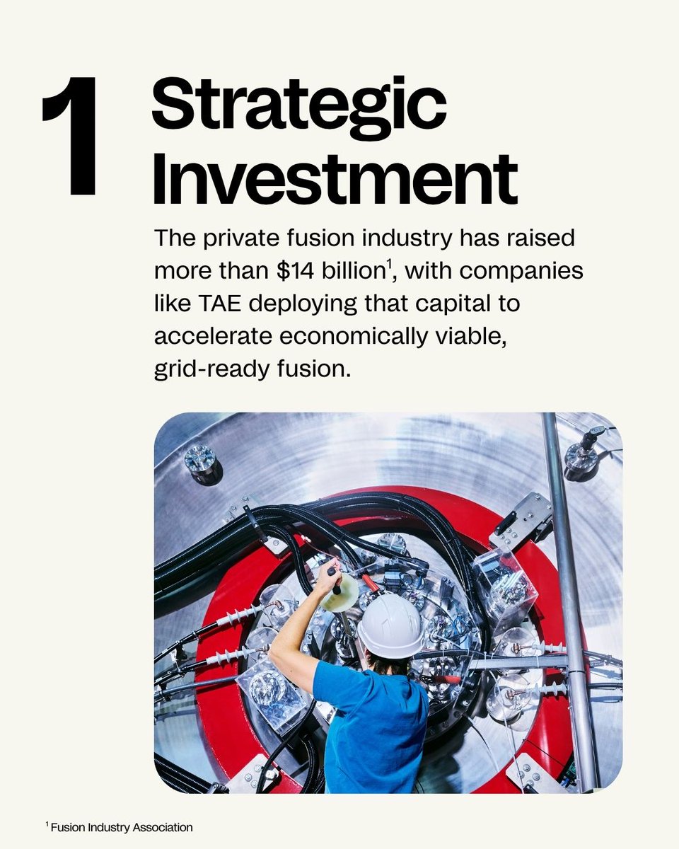 TAE's tweet photo. Science, technology, capital and rising power demand are converging at a consequential moment for fusion. Learn why this moment is different. https://t.co/hJWLQ4edT5

Click here for important information about forward-looking statements and other disclosures: https://t.co/fjLKSVDyXb