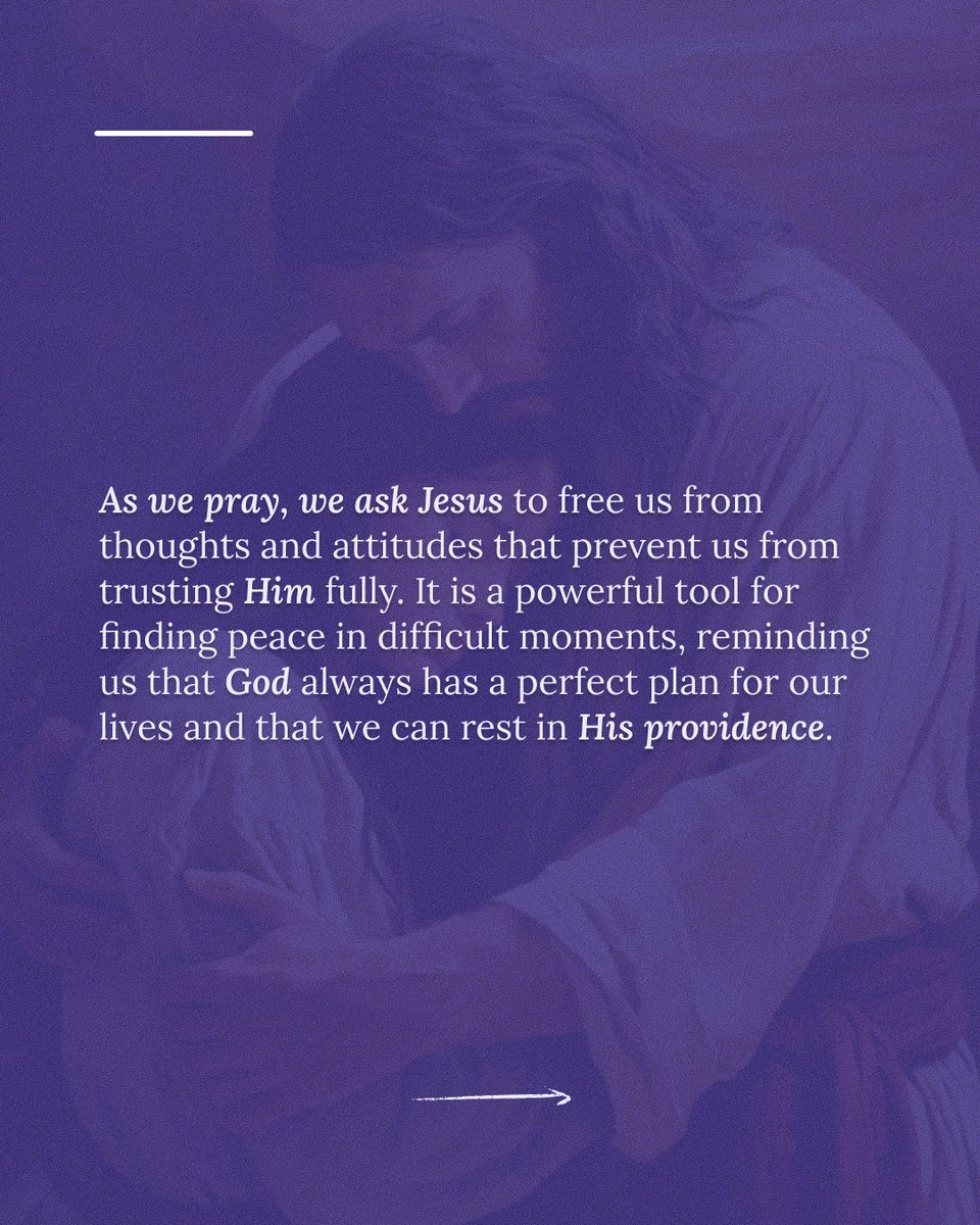 tabella_app's tweet photo. Have you ever prayed the Litany of Trust? π€
In moments of fear, this beautiful prayer reminds us to surrender what we cannot control and place our confidence in Godβs perfect providence.
π§ Listen to the Litany of Trust on Tabella today.
#LitanyOfTrust #JesusITrustInYou https://t.co/B5ZtLJ5Swx