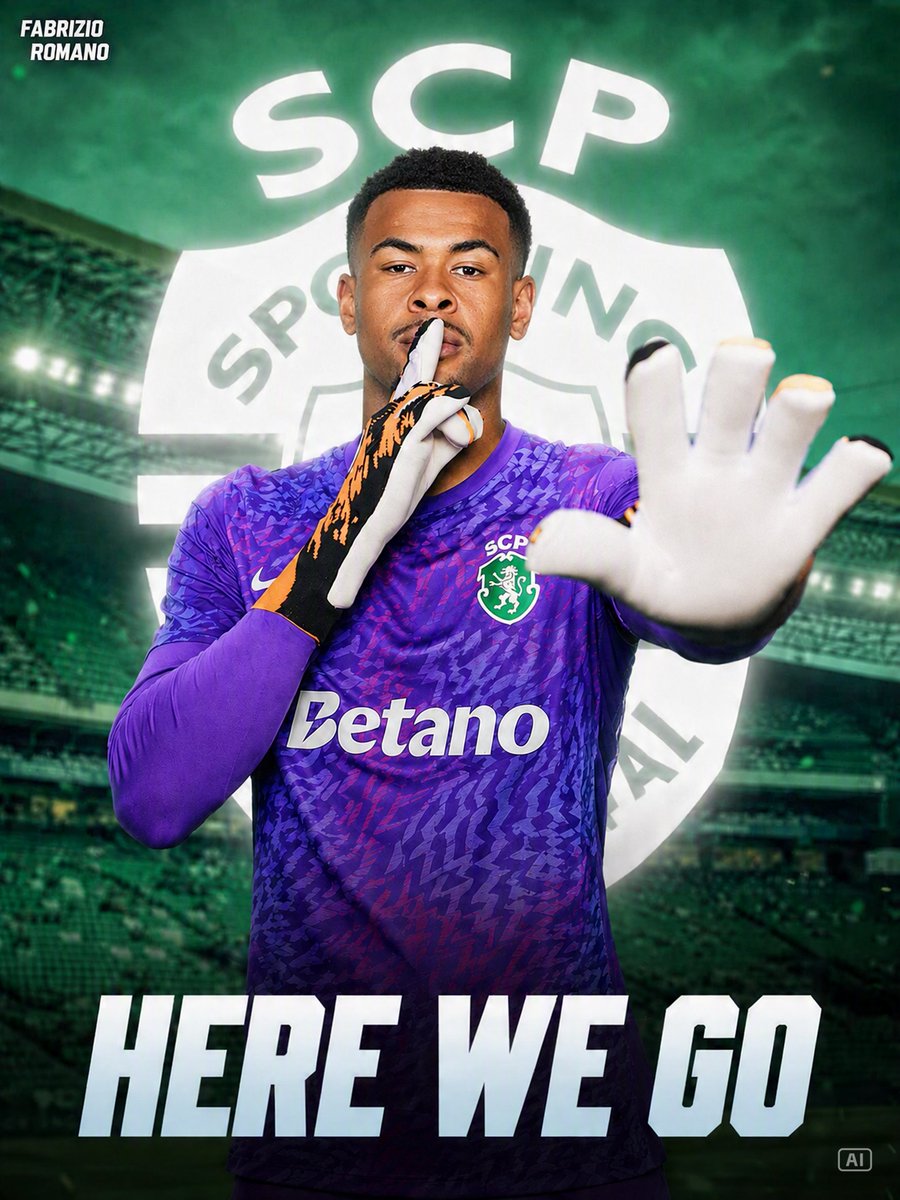 RonaldoProp2's tweet photo. 🚨🟢⚪️ EXCLUSIVE: Noah Atubolu to Sporting, HERE WE GO! 🇩🇪

Deal agreed for €15m. Medicals booked, documents to be signed soon.

Sporting have reached full agreement to sign the German goalkeeper. 🦁

Here we go! 🤝 https://t.co/yVeLfr812t