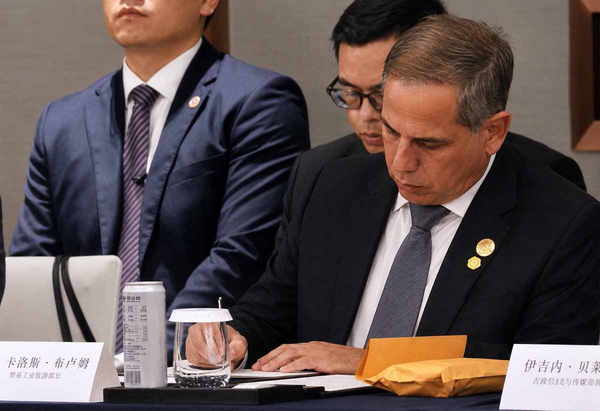 JuanCarlos_Blum's tweet photo. La agenda que cumplimos junto al presidente @DanielNoboaOk en China🇪🇨🇨🇳nos permite posicionar el potencial de los sectores estratégicos y avanzar en mecanismos de cooperación en:
✅Transferencia tecnológica.
✅Atracción de inversiones.
✅Descarbonización.
✅Eficiencia energética. https://t.co/VDyrg8i6K4