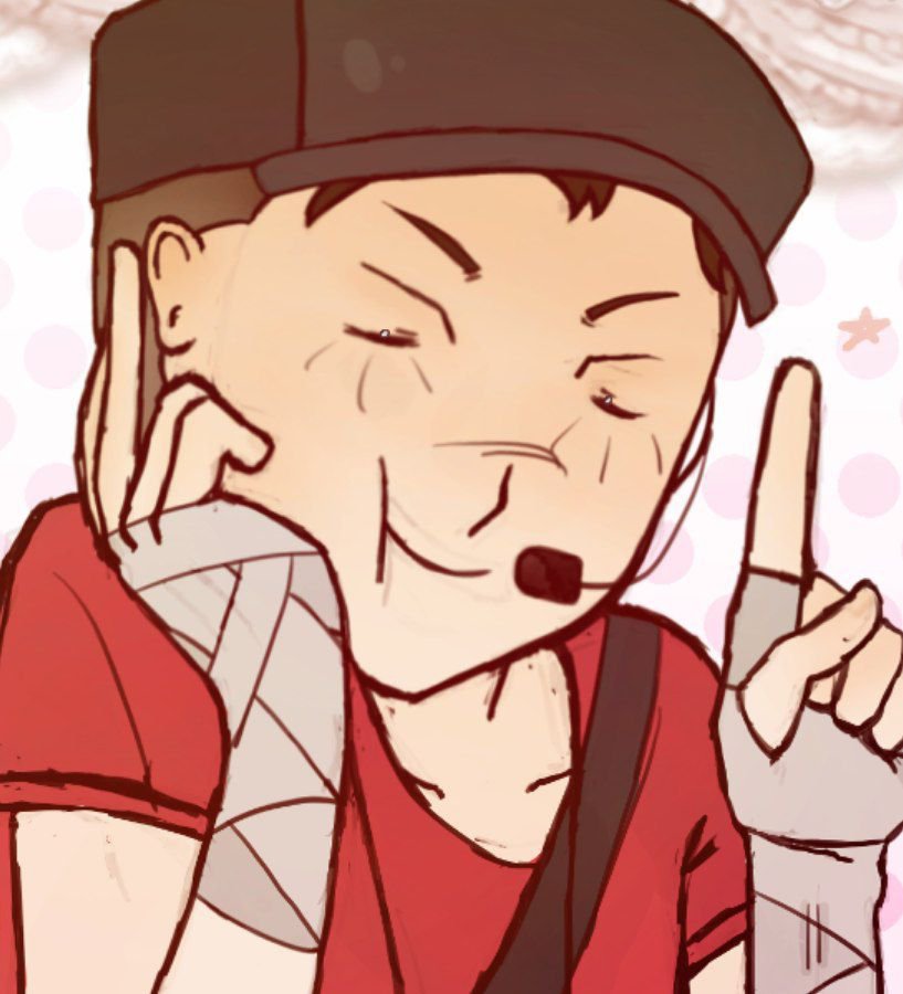 kyssuery's tweet photo. scout my son, love him sm 
#teamfortress2 #scout #art https://t.co/o22c6tnhsK