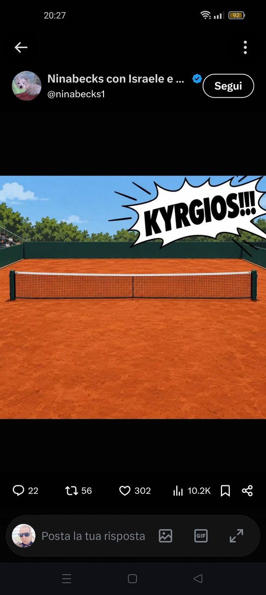 Scimmie76's tweet photo. @pavyg @NickKyrgios You are like Krygios.
A looser. https://t.co/FW06Dnsz90
