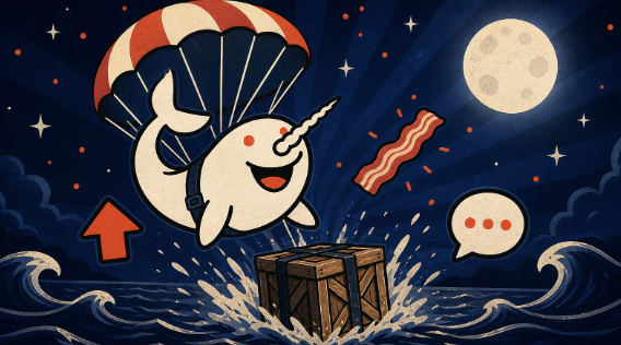 narwhal_robin's tweet photo. The ocean is wide.

That’s why believers don’t cross it alone.

Stay together. Keep swimming. Moon comes next. https://t.co/a00MYPdGBO