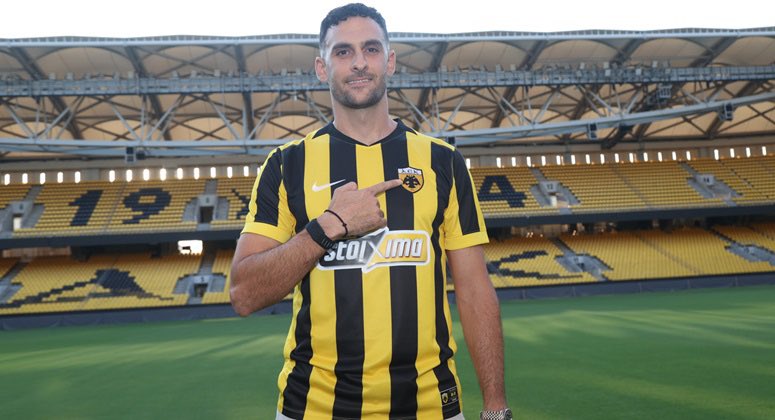 AEK_FC_OFFICIAL's tweet photo. ✍️Μέχρι το 2028 στην ΑΕΚ ο Έλληνας αμυντικός.

#AEKFC #NewTransfer

https://t.co/HatsqeqiGt https://t.co/0YWKquqQNu
