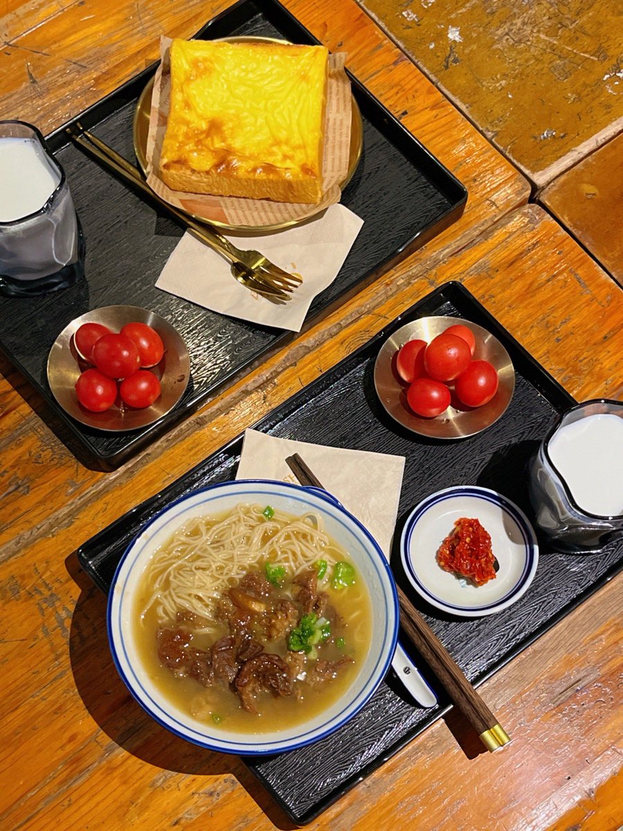 charligirl23's tweet photo. Late night cravings hit—steaming miso soup, grilled pork belly, and a warm rice bowl. No rush, just soft lights and quiet bites at our tiny spot. https://t.co/Fb9vapCcga